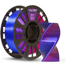 Filamento PLA Duo Color Shadow Azul Safira com Ametista V-Silk - 1kg - comprar online