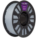 Filamento PLA Cinza Claro Velvet High Speed Premium - 1Kg - Voolt3D