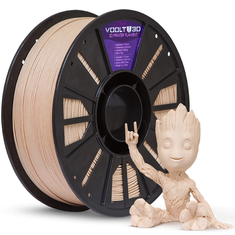Filamento PLA Pinus Wood High Speed Premium - PLA com particulas de Madeira - 1Kg - comprar online