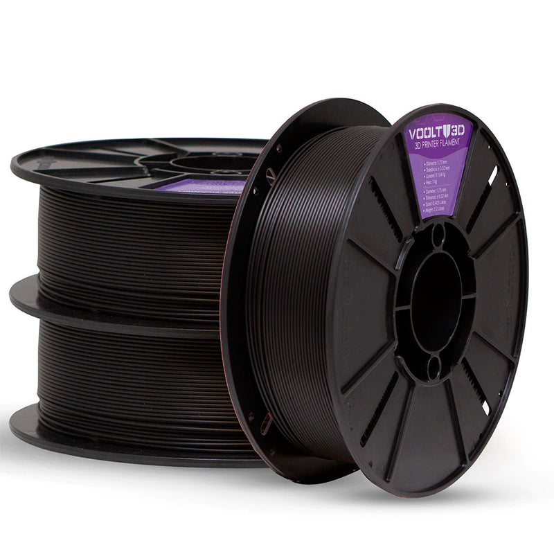 KIT Filamento PLA Preto Velvet - 3Kg - comprar online