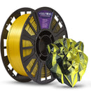 Filamento PLA Duo Color Shadow Dourado com Preto V-Silk - 1kg - comprar online