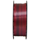 Filamento PLA Duo Color Shadow Vermelho com Preto V-Silk - 1kg - Voolt3D