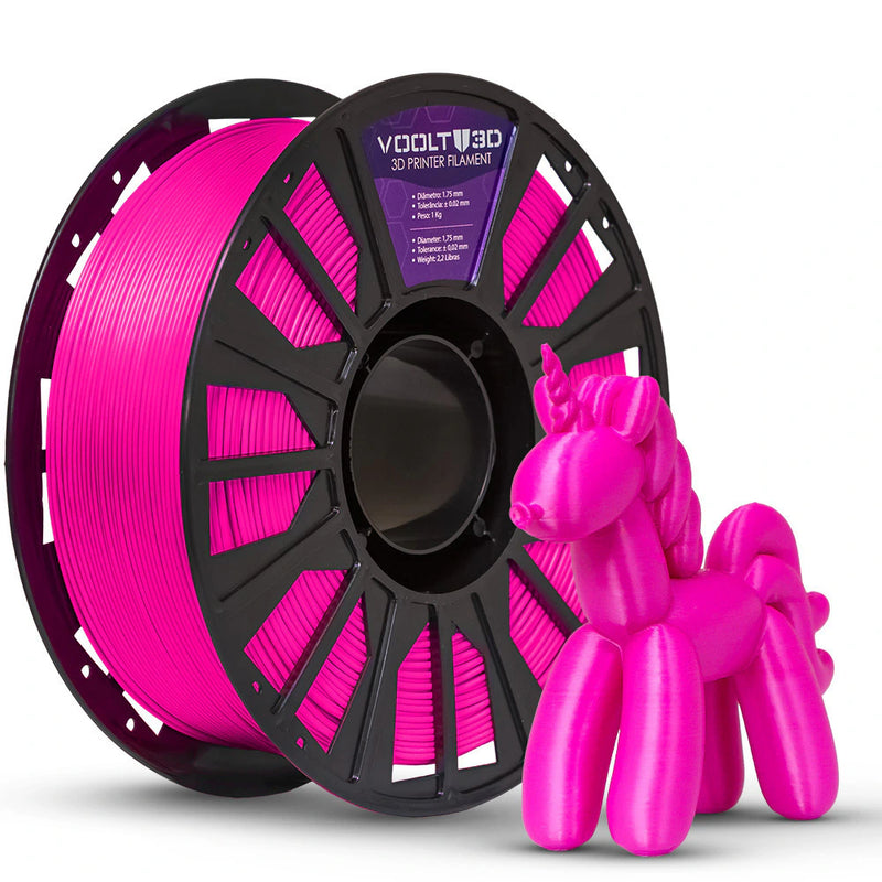 Filamento PLA Rosa Púrpura High Speed Premium - 1Kg