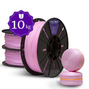 Kit Master - Filamento PLA Velvet | Macaron - 10 unidades