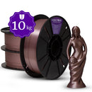 Kit Master - Filamento PLA V-Silk - 10 unidades