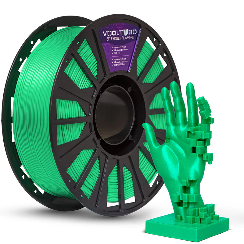 Filamento PLA Verde High Speed Premium - 1Kg